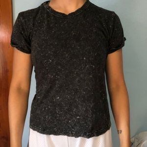 Black Speckled T-Shirt American Eagle
